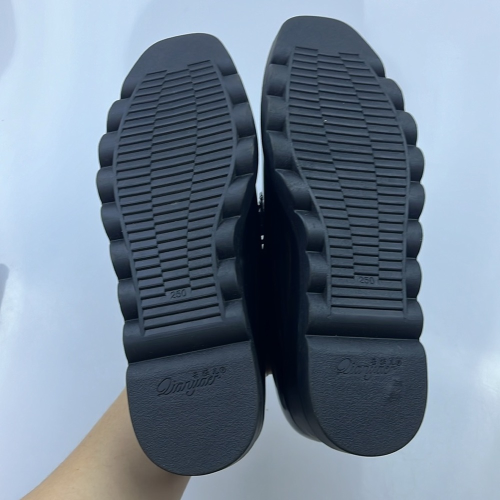 Qianyaer Horsebit Patent Platform Loafers - Size 40 - N187-6 - Picture 5 of 7